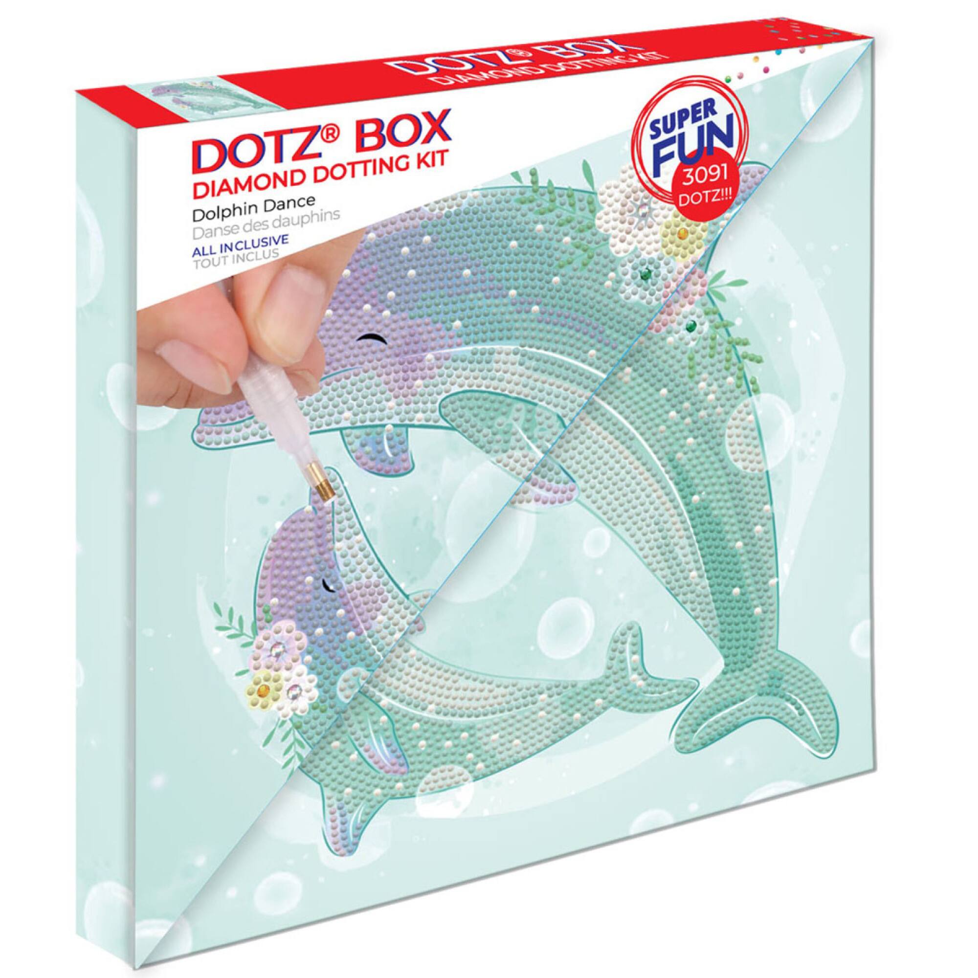 Diamond Dotz® Dolphin Dance Diamond Painting Kit